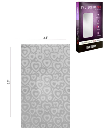 ProtectionPro - Blank Prism Big Hearts Film (Small (Pack of 10)