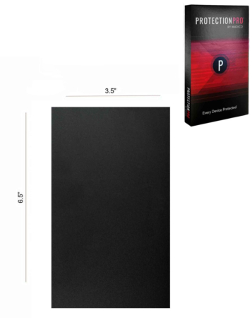 ProtectionPro - Blank Matte Deep Black Film (Small) (Pack of 10)