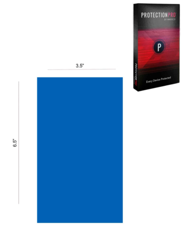 ProtectionPro - Blank Matte Riviera Blue (Small) (Pack of 10)