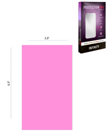 ProtectionPro - Blank Satin Azalea Pink (Small) (Pack of 10)