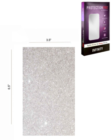 ProtectionPro - Blank Diamond White Sparkle (Small) (Pack of 10)