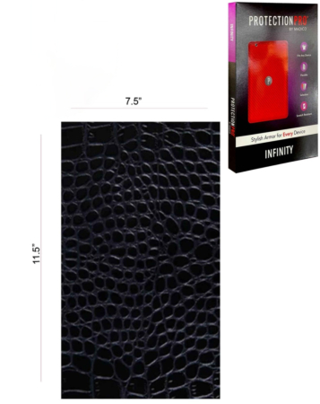 ProtectionPro - Blank Black Alligator (Large (Pack of 10)