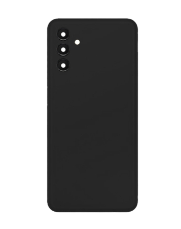 Stock up on the Back Glass with Camera Lens and Adhesive for the Galaxy A13 5G model A136 2021 in black with no logo.
