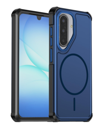 Rugger Magnetic Armor Case (NAVY BLUE) for Galaxy A17 (4G/5G) / A26 5G (Only Ground Shipping)