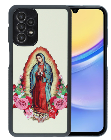 Galaxy A23 5G/4G Printing Aluminum Plate Case - Lady of Guadalupe (Only Ground Shipping)
