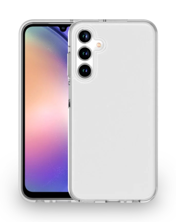 Hybrid Case with Air Cushion Technology - CLEAR for Galaxy A36 / A56 (Only Ground Shipping)