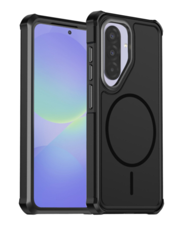 Rugger Magnetic Armor Case (BLACK) for Galaxy A36 / A37 / A57 (Only Ground Shipping)