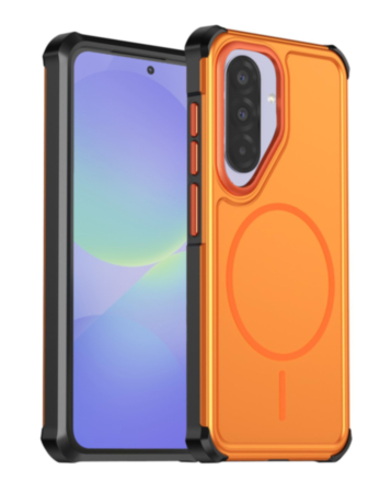 Rugger Magnetic Armor Case (ORANGE) for Galaxy A36 / A37 / A57 (Only Ground Shipping)