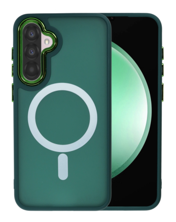 New Magnetic Wireless Charging Case - DARK GREEN  for Galaxy A57 (Only Ground Shipping)