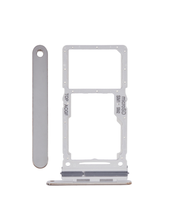 Buy the white dual SIM card tray for the Galaxy A73 5G 2022 model A736.