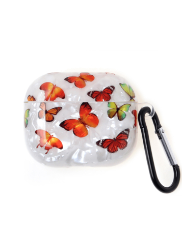 Soft TPU Case with IMD Design - Style 8 for AirPods (4th Gen) (Only Ground Shipping)