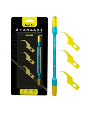 B&R C-004 (3in1) Multi-Function CPU Glue Disassemble Knife Set
