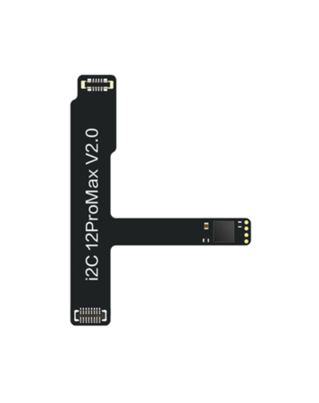 Purchase the i2C MC12 Face ID repair tag-on external cable for iPhone 12 Pro Max, not returnable.







