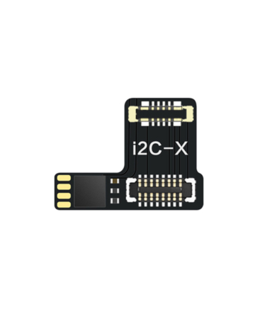 Buy the i2C MC12 Face ID Repair Tag-on External Cable for iPhone X, not returnable.
