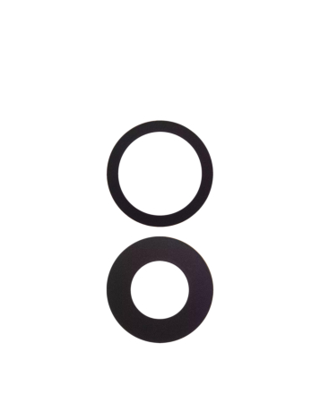 Back Camera Lens (Glass Only) with Adhesive for iPhone 16 / 16 Plus / 17 (2 Piece Set) (Aftermarket) (10 Pack)