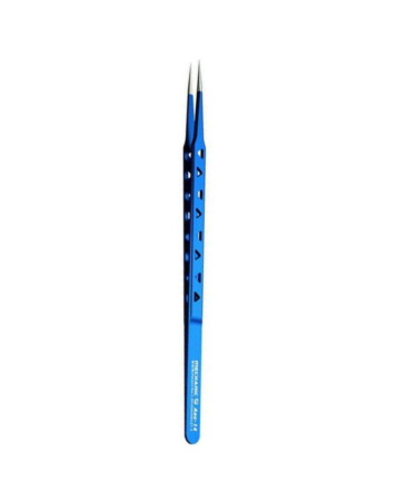 MECHANIC Aac-14 8-Hole Straight Precision Stainless Steel Tweezer - Straight Head