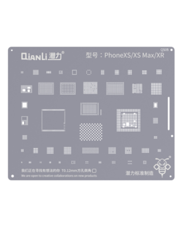 QianLi Bumblebee QS05 Stencil for iPhone XS / XR / XS Max (Not Returnable)