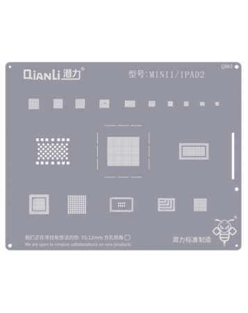 QianLi Bumblebee QS83 Stencil for iPad Mini 1 / iPad 2 (Not Returnable)