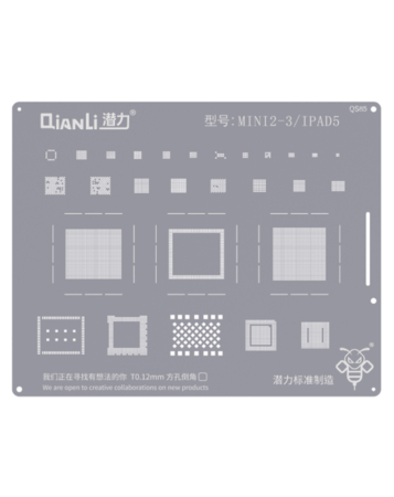 QianLi Bumblebee QS85 Stencil for iPad Mini 2 / Mini 3 / iPad 5 (Not Returnable)