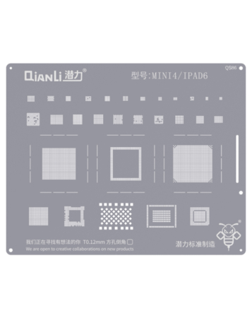 QianLi Bumblebee QS86 Stencil for iPad Mini 4 / iPad 6 (Not Returnable)