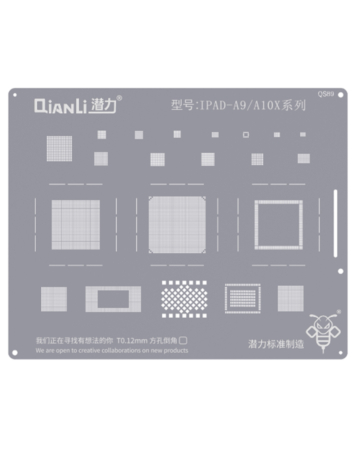 QianLi Bumblebee QS89 Stencil for iPad (A9/A10X) (Not Returnable)
