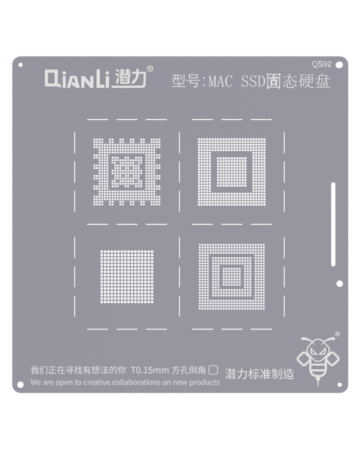 QianLi Bumblebee QS92 Stencil for Mac SSD (Not Returnable)