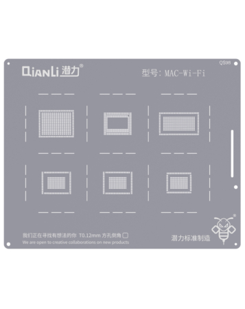 QianLi Bumblebee QS98 Stencil for Mac-Wi-Fi (Not Returnable)
