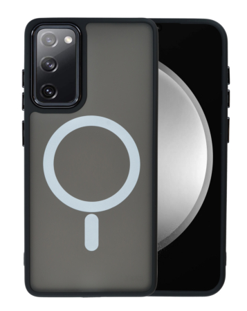 Galaxy S20FE New Magnetic Wireless Charging Case - BLACK (Only Ground Shipping)