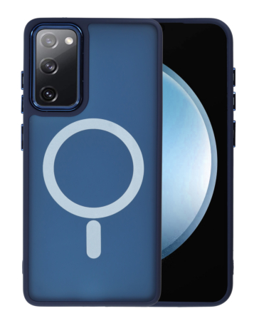 Galaxy S20FE New Magnetic Wireless Charging Case - NAVY BLUE (Only Ground Shipping)