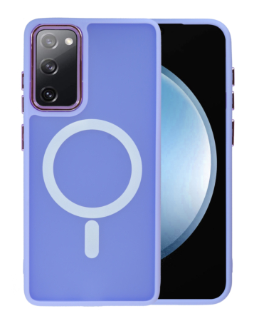 Galaxy S20FE New Magnetic Wireless Charging Case - PURPLE (Only Ground Shipping)