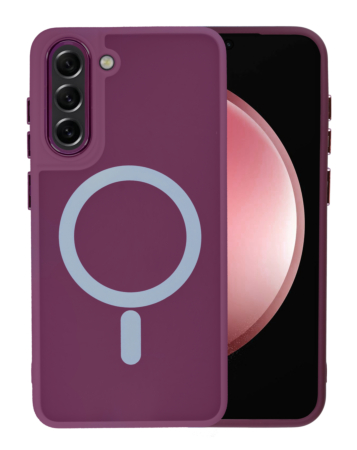 Galaxy S21FE New Magnetic Wireless Charging Case - CHERRY (Only Ground Shipping)