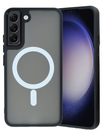 Galaxy S22 Plus New Magnetic Wireless Charging Case - BLACK (Only Ground Shipping)