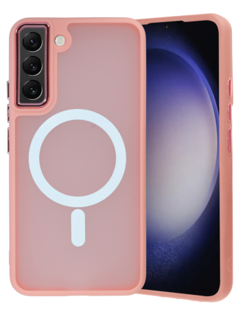 Galaxy S22 Plus New Magnetic Wireless Charging Case - PINK (Only Ground Shipping)