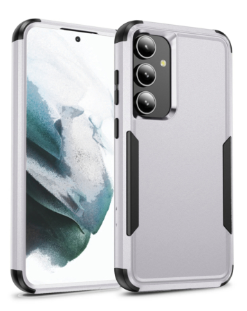 Galaxy S24FE Layers Shockproof Strong Case - WHITE (Only Ground Shipping)