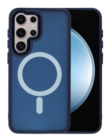 Galaxy S26 Ultra New Magnetic Wireless Charging Case - NAVY BLUE (Only Ground Shipping)
