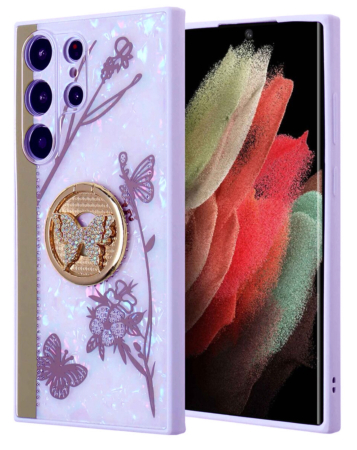 Galaxy S26 Ultra Luxury Shiny Cases - PURPLE (Only Ground Shipping)