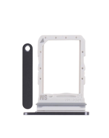 Single Sim Tray for Galaxy Z Flip 7 FE (BLACK)