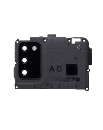 Stock up on the black back camera lens with bracket for Galaxy A02S A025 2020, G Version.