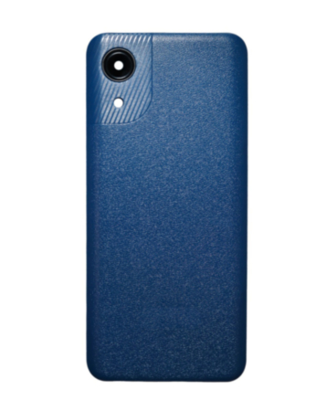 Back Glass with Camera Lens and Adhesive for Galaxy A03 Core (A032 / 2021) (NO LOGO) (BLUE)
