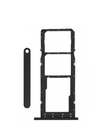 Order the black Dual Sim Card Tray for Galaxy A03S A037F 2021.