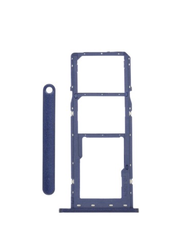 Stock up on the blue Dual Sim Card Tray for Galaxy A03S A037F 2021.