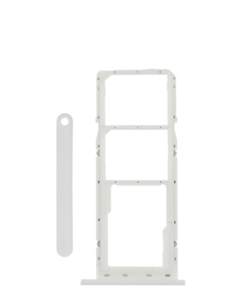 Shop the white Dual Sim Card Tray for Galaxy A03S A037F 2021.