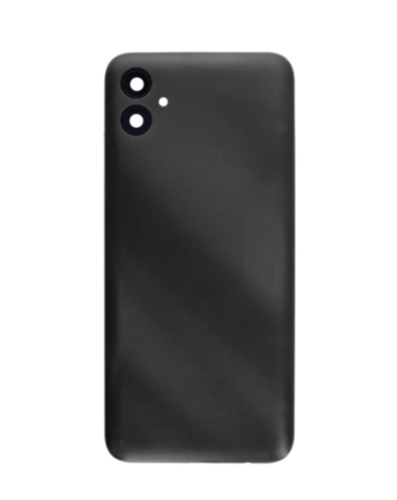 Back Glass with Camera Lens and Adhesive for Galaxy A04E (A042 / 2022) (NO LOGO) (BLACK)