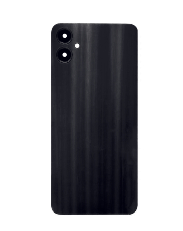 Buy the black Back Glass with Camera Lens and Adhesive for Galaxy A05 A055 2023 with no logo.