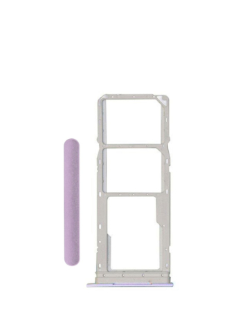 Order the purple Dual Sim Card Tray for Galaxy A05 A055 2023.