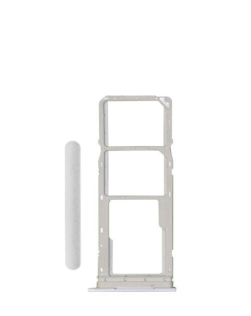 Purchase the white Dual Sim Card Tray for Galaxy A05 A055 2023.
