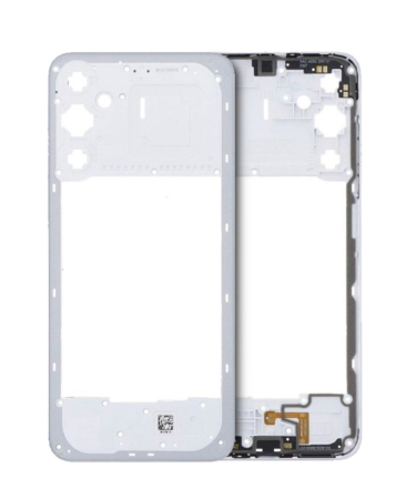 Shop the silver Middle Frame Housing for Galaxy A05s A057 2023.