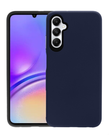 Galaxy A05S Shock Absorption Protective Dual Layer Case - NAVY BLUE (Only Ground Shipping)