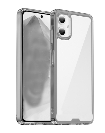 Galaxy A06 Hybrid Case with Air Cushion Technology - BLACK (Only Ground Shipping)