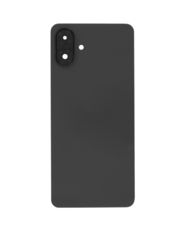 Back Glass with Camera Lens and Adhesive for Galaxy A07 5G (A076 / 2026) (NO LOGO) (BLACK)